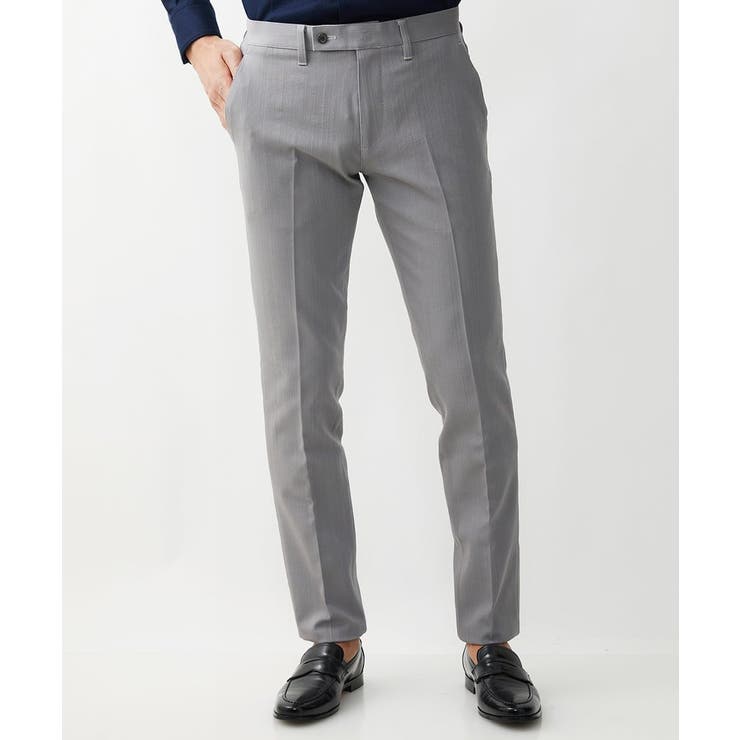 【撥水】プレビアシャンブレースラックスパンツ | MICHEL KLEIN HOMME | 詳細画像6 