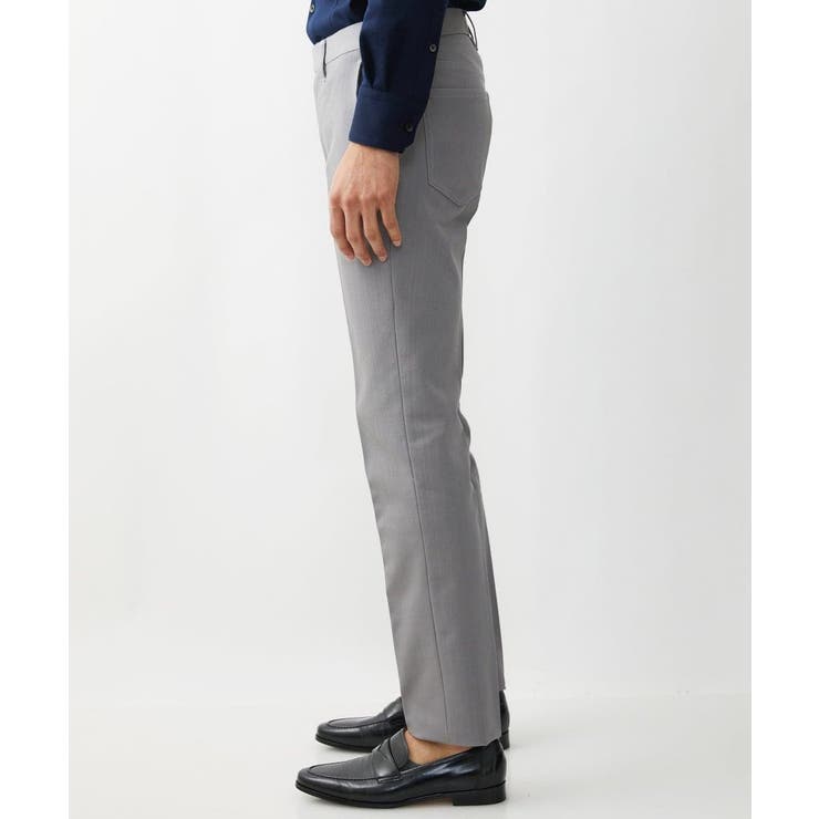 【撥水】プレビアシャンブレースラックスパンツ | MICHEL KLEIN HOMME | 詳細画像8 