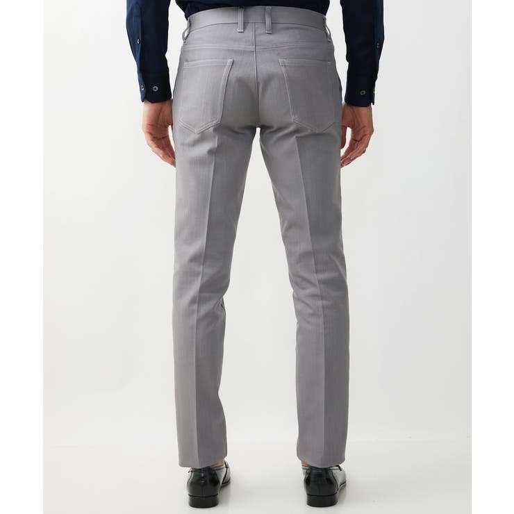 【撥水】プレビアシャンブレースラックスパンツ | MICHEL KLEIN HOMME | 詳細画像9 