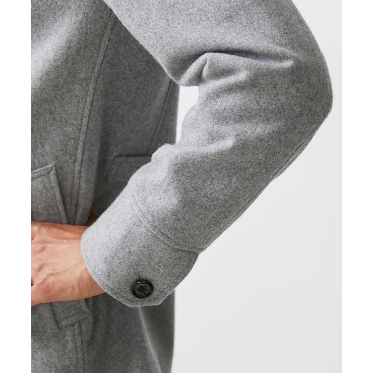 スタンドカラーウールコート | MICHEL KLEIN HOMME | 詳細画像18 