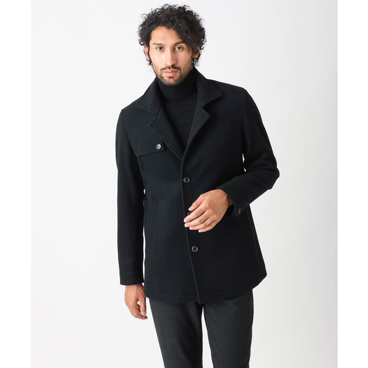 スタンドカラーウールコート | MICHEL KLEIN HOMME | 詳細画像23 