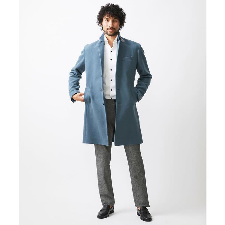 コンバーチブルウールチェスターコート | MICHEL KLEIN HOMME | 詳細画像5 