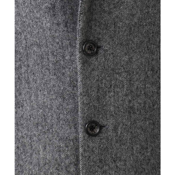 ウールヘリンボンチェスターコート | MICHEL KLEIN HOMME | 詳細画像10 