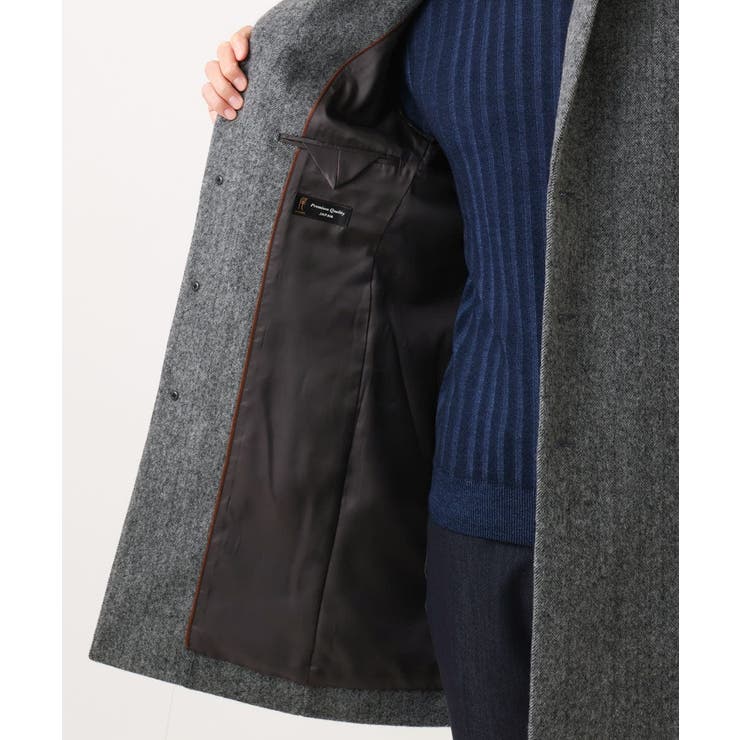 ウールヘリンボンチェスターコート | MICHEL KLEIN HOMME | 詳細画像11 
