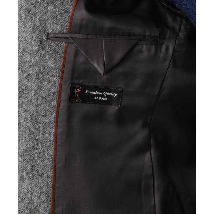 ウールヘリンボンチェスターコート | MICHEL KLEIN HOMME | 詳細画像12 