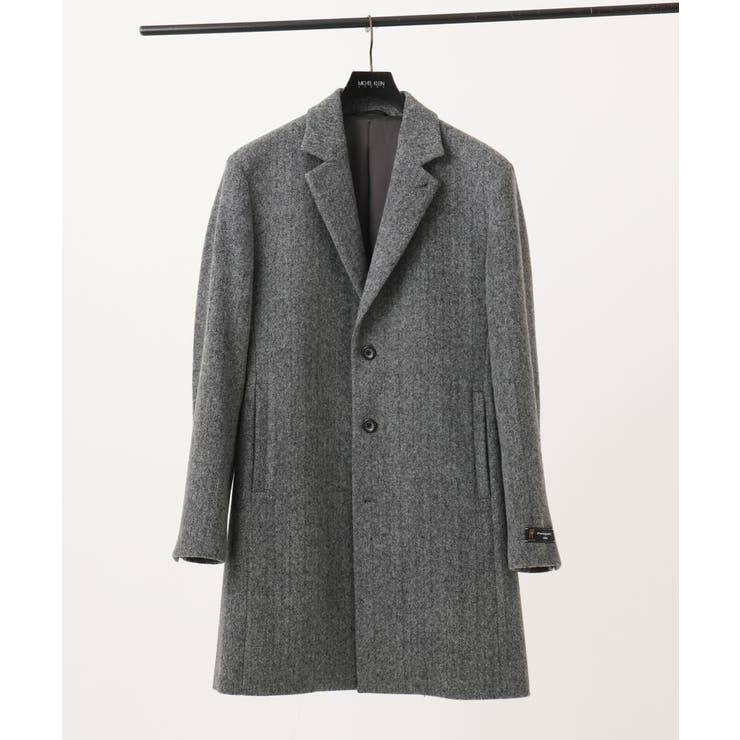 ウールヘリンボンチェスターコート | MICHEL KLEIN HOMME | 詳細画像13 