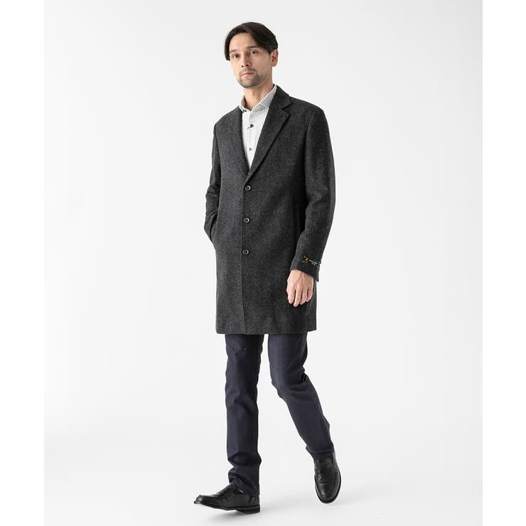 ウールヘリンボンチェスターコート | MICHEL KLEIN HOMME | 詳細画像16 