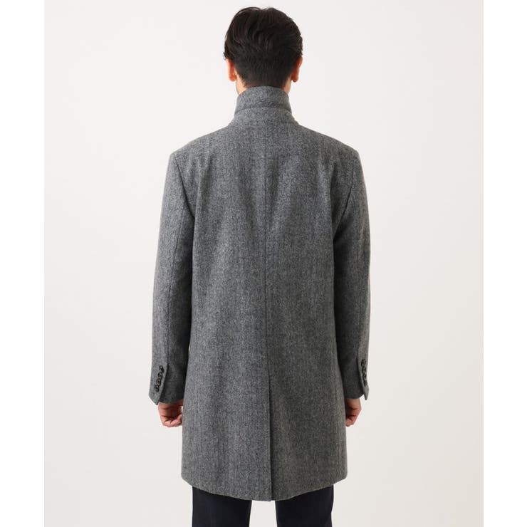 ウールヘリンボンチェスターコート | MICHEL KLEIN HOMME | 詳細画像5 