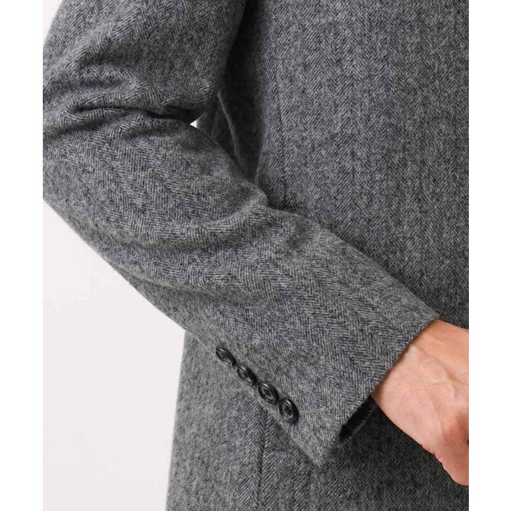 ウールヘリンボンチェスターコート | MICHEL KLEIN HOMME | 詳細画像7 