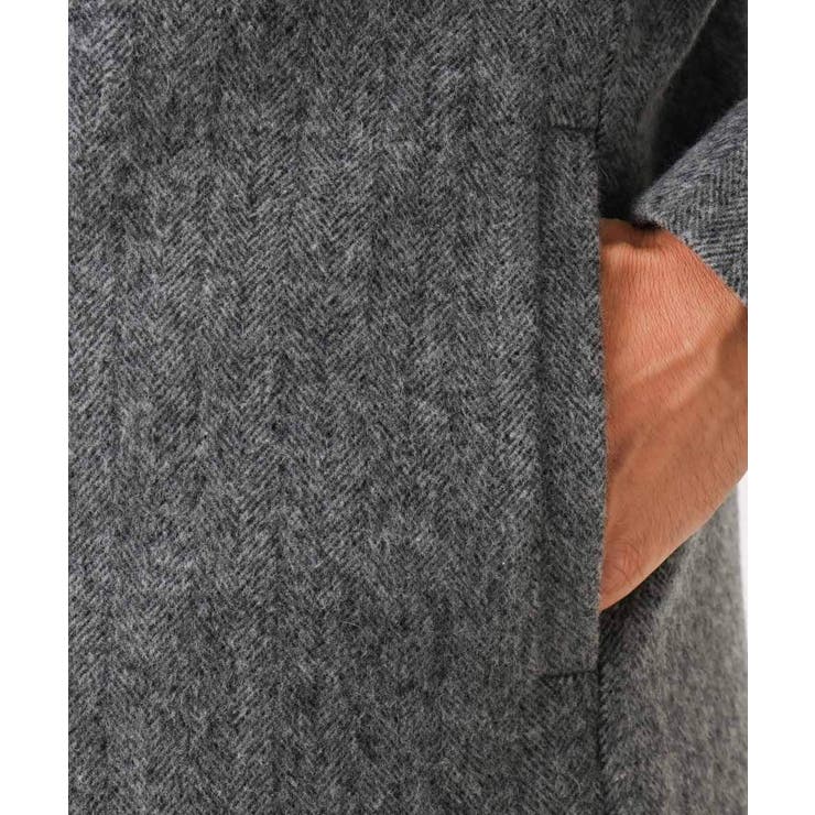 ウールヘリンボンチェスターコート | MICHEL KLEIN HOMME | 詳細画像8 