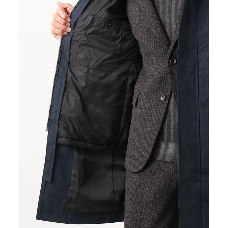 2WAYスタンドカラーロングコート | MICHEL KLEIN HOMME | 詳細画像14 