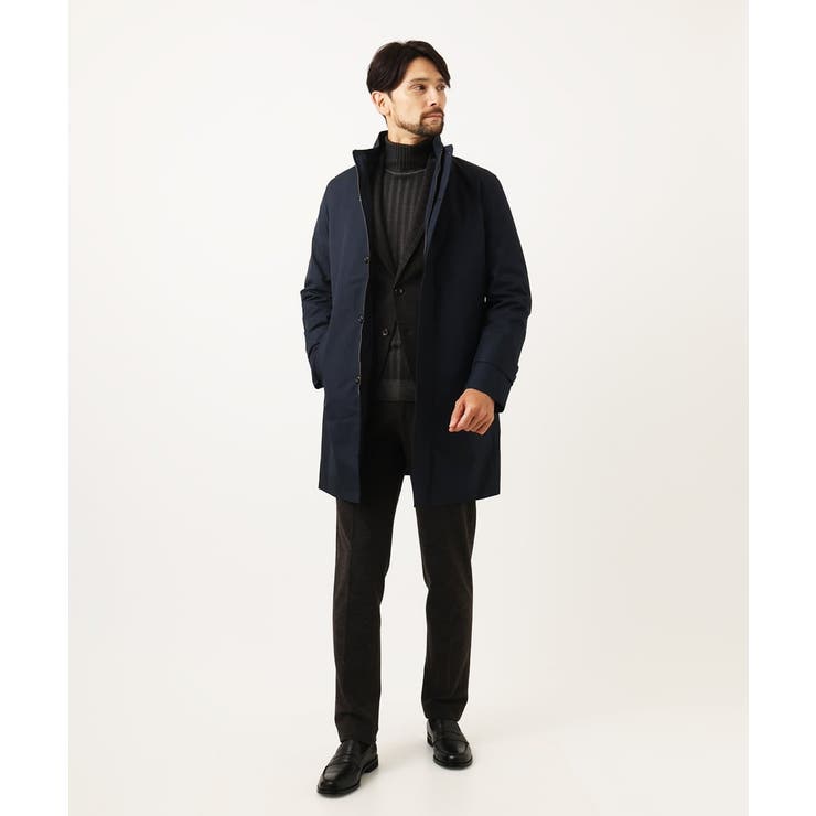 2WAYスタンドカラーロングコート | MICHEL KLEIN HOMME | 詳細画像2 