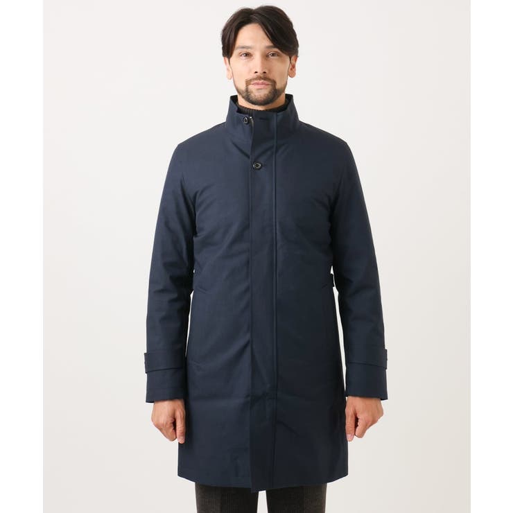 2WAYスタンドカラーロングコート | MICHEL KLEIN HOMME | 詳細画像3 