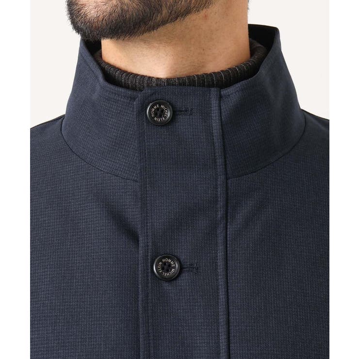 2WAYスタンドカラーロングコート | MICHEL KLEIN HOMME | 詳細画像6 