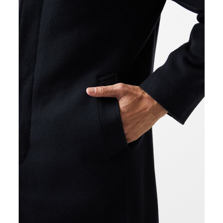 スタンドカラーロングコート | MICHEL KLEIN HOMME | 詳細画像8 
