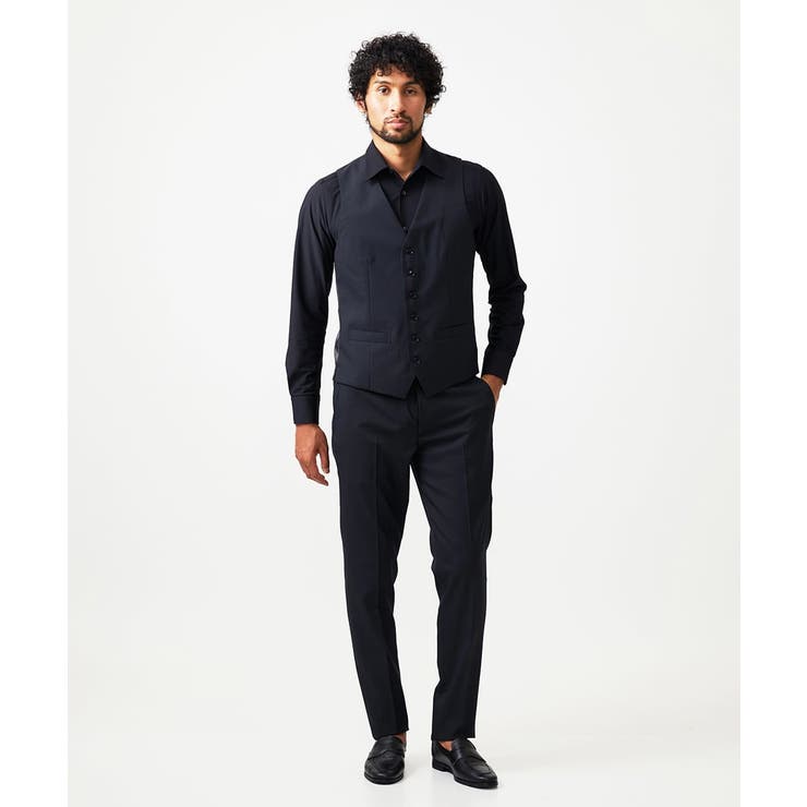 【セットアップ】チェック柄ベスト | MICHEL KLEIN HOMME | 詳細画像3 