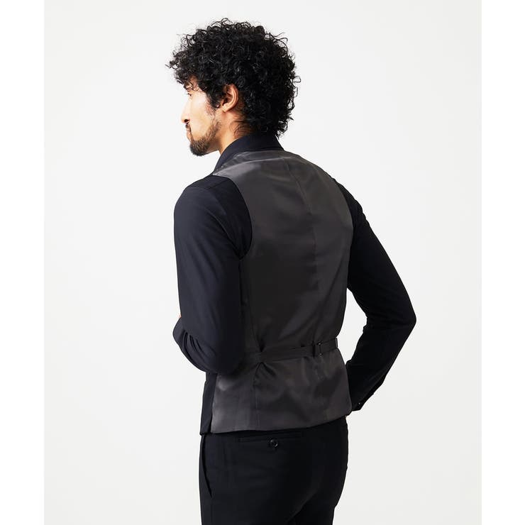 【セットアップ】小紋柄ベスト | MICHEL KLEIN HOMME | 詳細画像2 