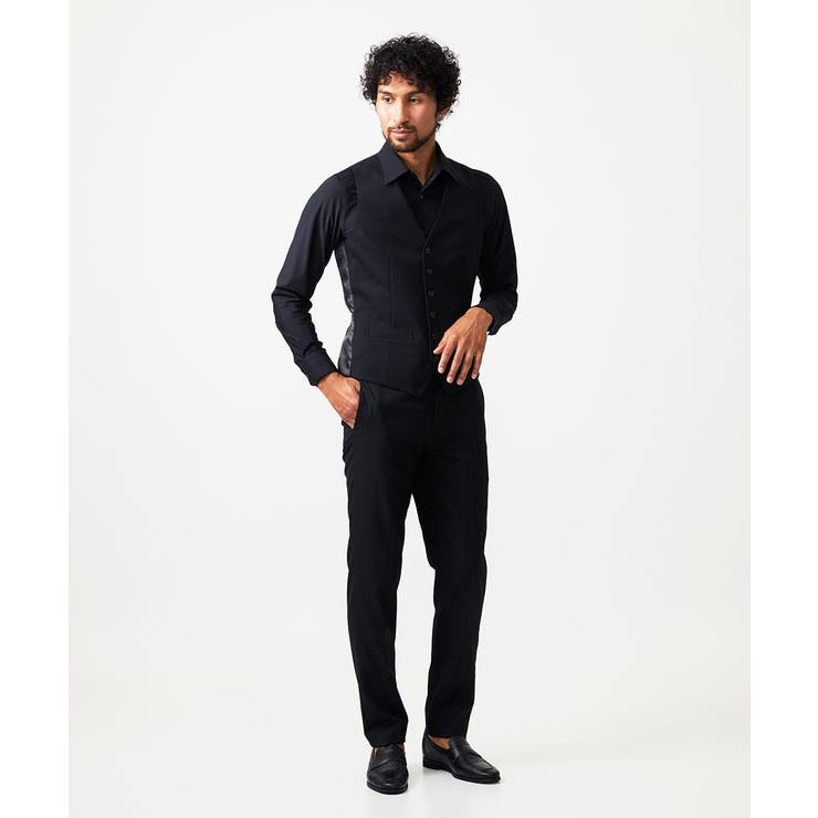 【セットアップ】小紋柄ベスト | MICHEL KLEIN HOMME | 詳細画像3 