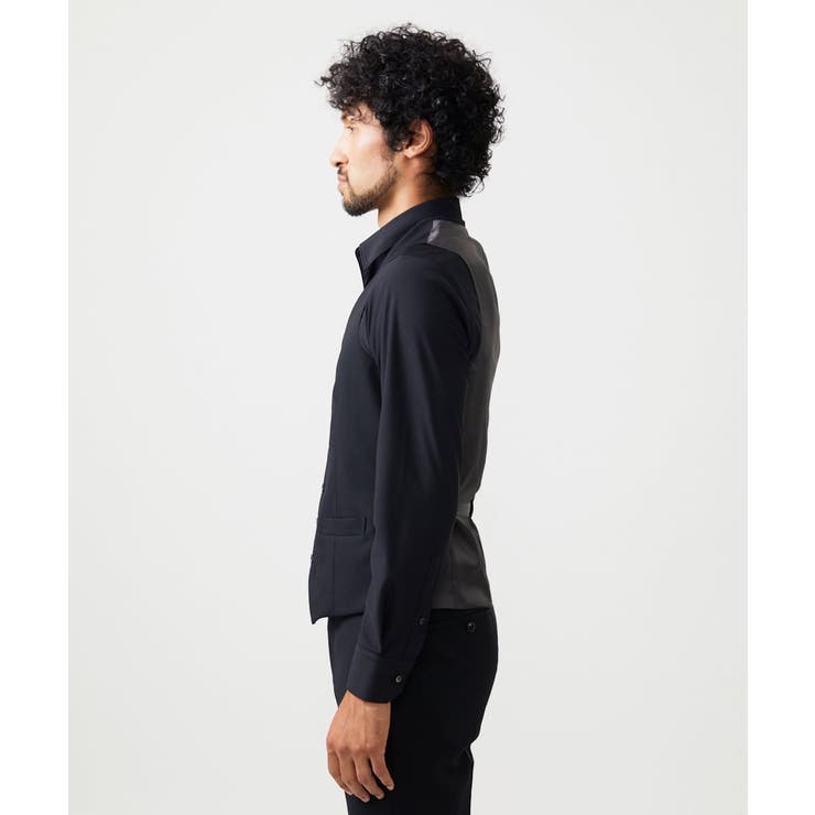 【セットアップ】小紋柄ベスト | MICHEL KLEIN HOMME | 詳細画像4 