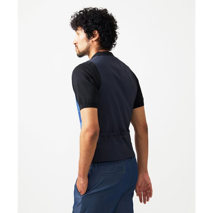 【セットアップ】デニム調リバーシブルベスト | MICHEL KLEIN HOMME | 詳細画像11 