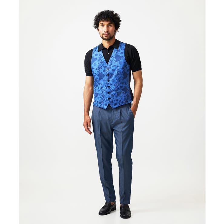 【セットアップ】デニム調リバーシブルベスト | MICHEL KLEIN HOMME | 詳細画像12 