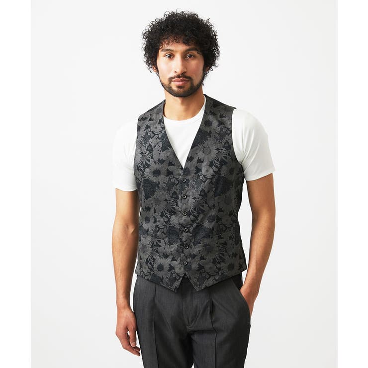 【セットアップ】デニム調リバーシブルベスト | MICHEL KLEIN HOMME | 詳細画像20 