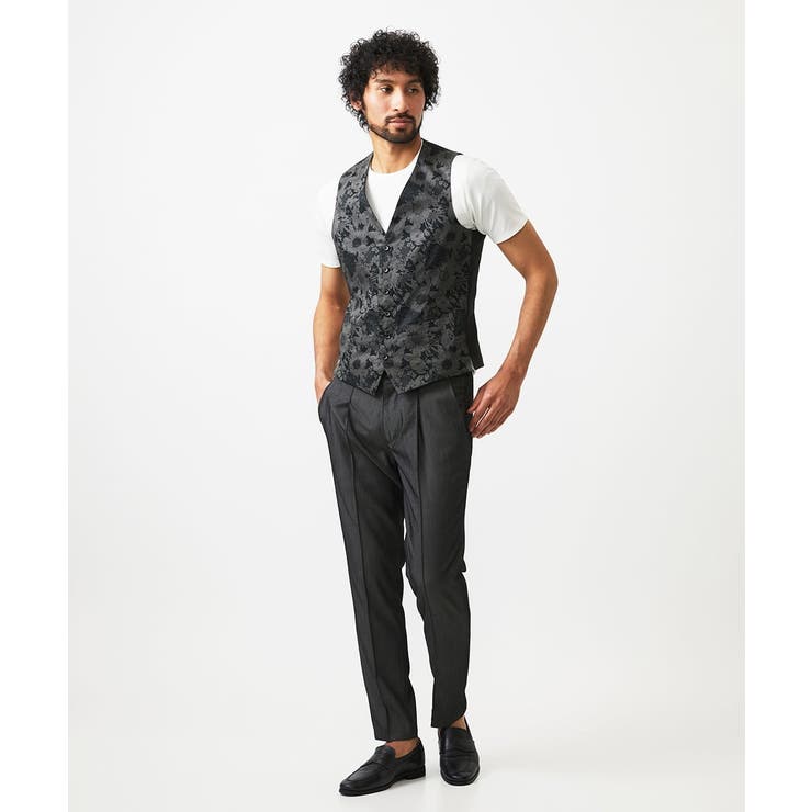 【セットアップ】デニム調リバーシブルベスト | MICHEL KLEIN HOMME | 詳細画像22 