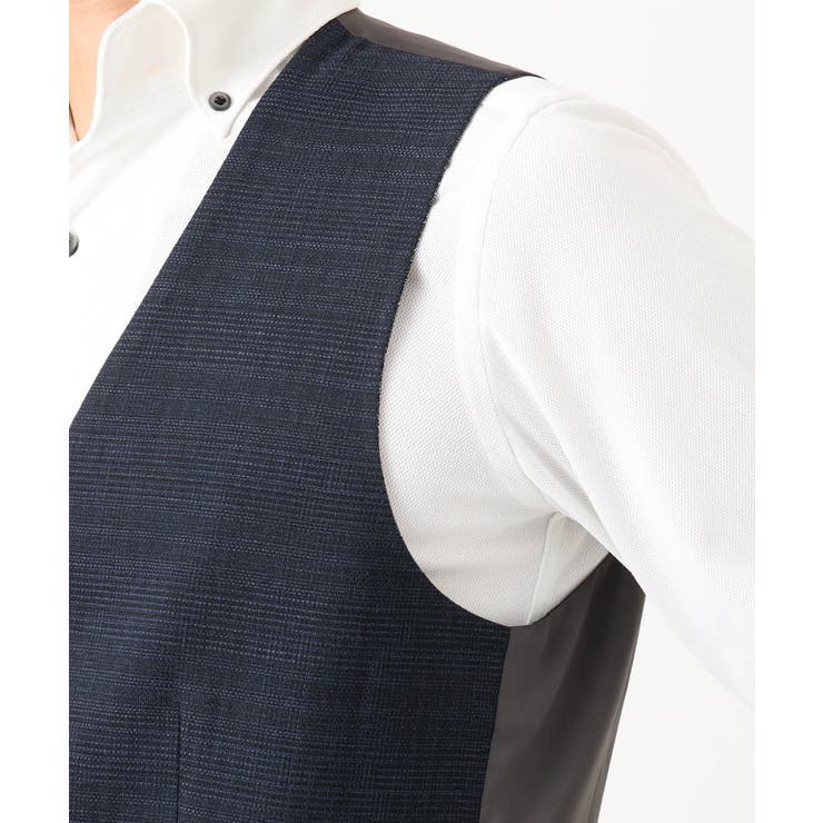 【セットアップ】3ピース対応リバーシブルベスト | MICHEL KLEIN HOMME | 詳細画像9 