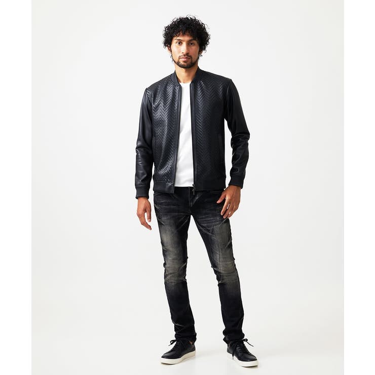 ラムレザーMA-1型ブルゾン | MICHEL KLEIN HOMME | 詳細画像2 