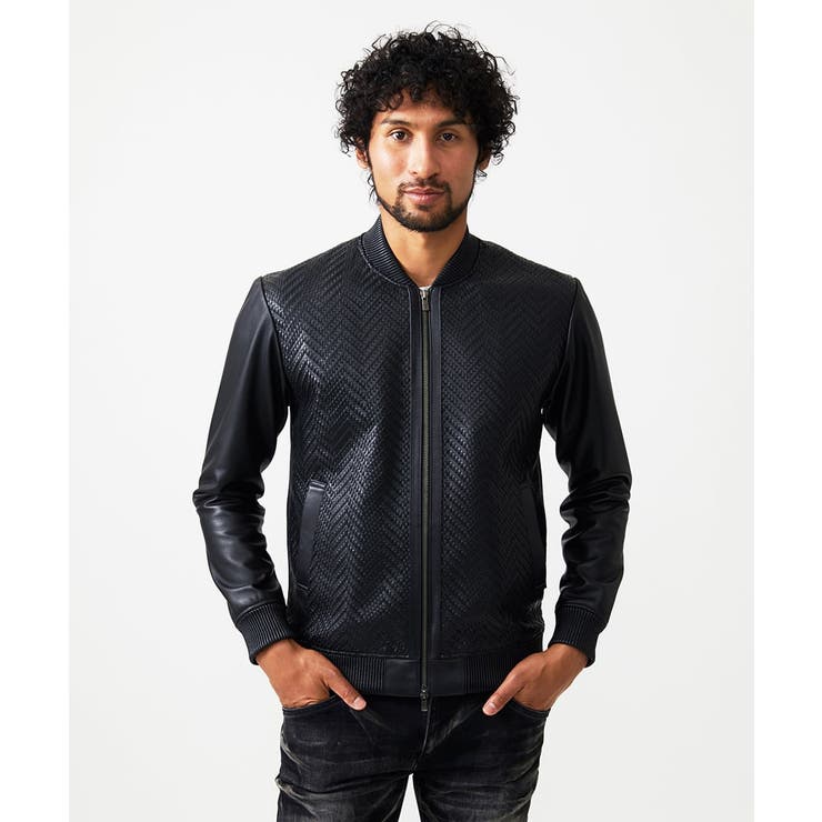 ラムレザーMA-1型ブルゾン | MICHEL KLEIN HOMME | 詳細画像3 