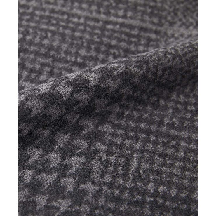 グレンチェック柄ウールマフラー | MICHEL KLEIN HOMME | 詳細画像5 