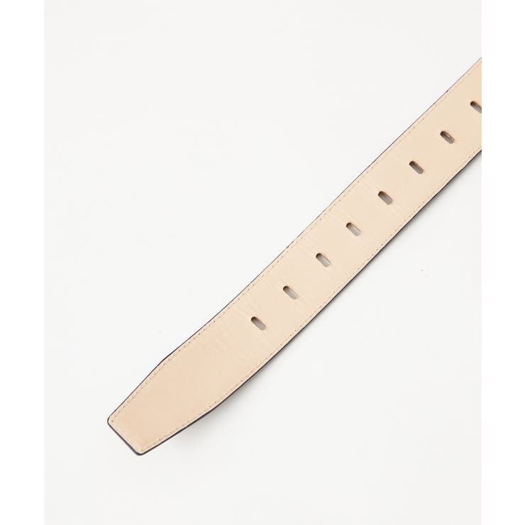 クロコパッチ ワイドピンベルト | MICHEL KLEIN HOMME | 詳細画像5 