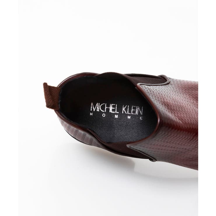 《日本製》エンボス加工レザーブーツ | MICHEL KLEIN HOMME | 詳細画像2 