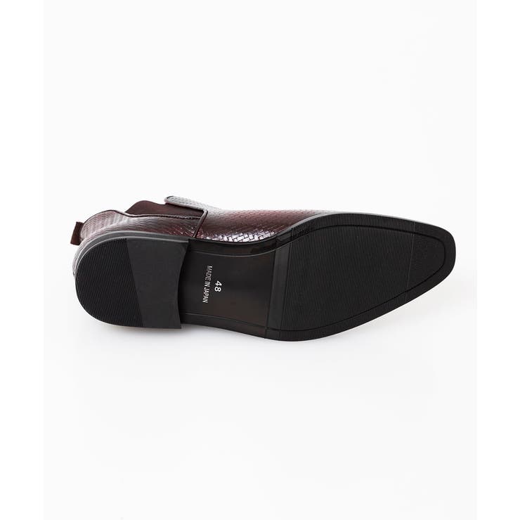 《日本製》エンボス加工レザーブーツ | MICHEL KLEIN HOMME | 詳細画像3 