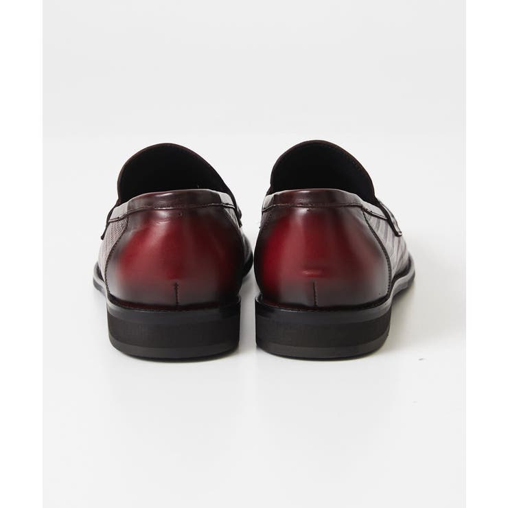 カーボンクロス綾織柄ローファー | MICHEL KLEIN HOMME | 詳細画像3 