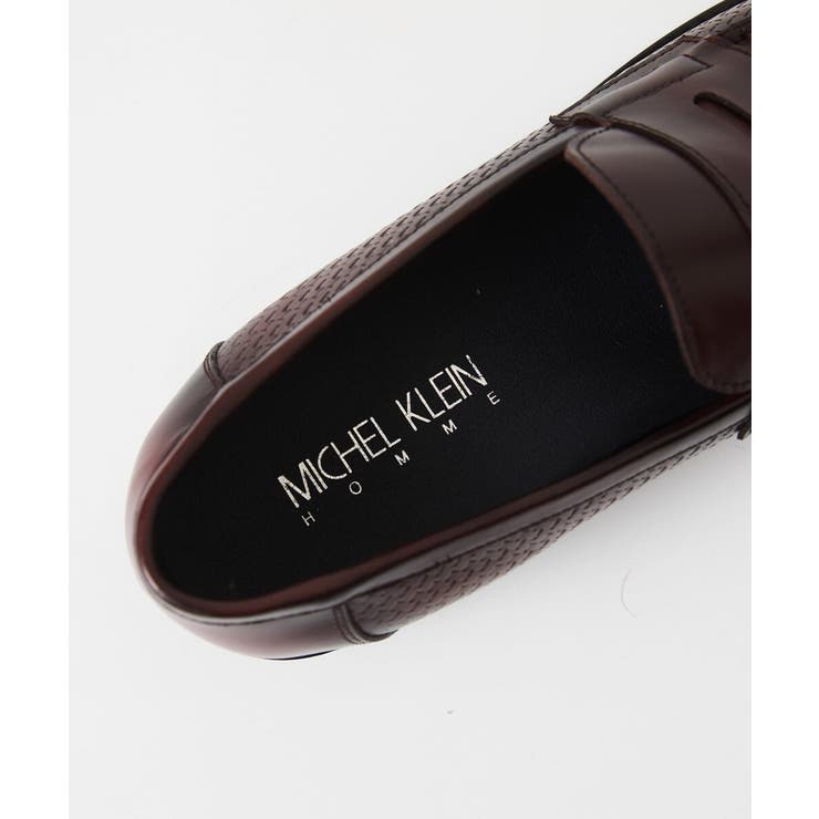 カーボンクロス綾織柄ローファー | MICHEL KLEIN HOMME | 詳細画像6 