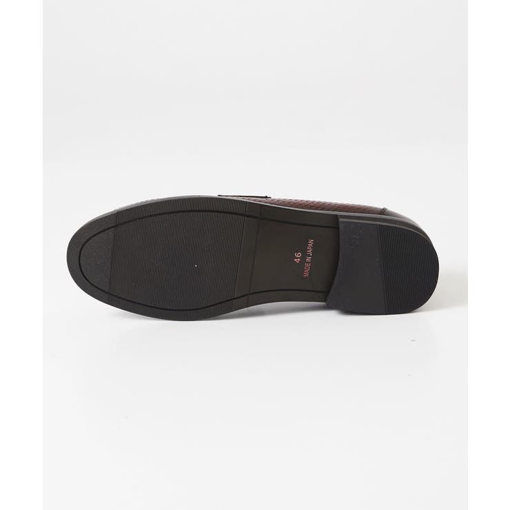 カーボンクロス綾織柄ローファー | MICHEL KLEIN HOMME | 詳細画像7 