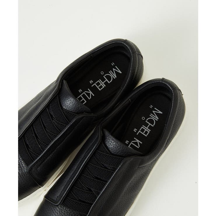 スリッポン レザースニーカー | MICHEL KLEIN HOMME | 詳細画像8 