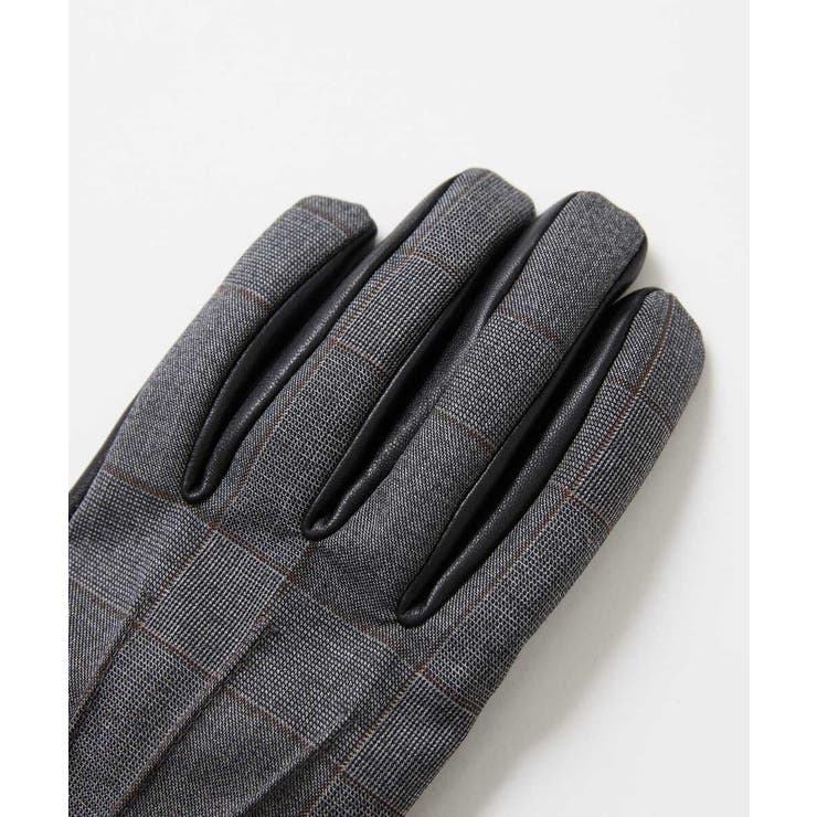 グレンチェック ドレスグローブ | MICHEL KLEIN HOMME | 詳細画像4 