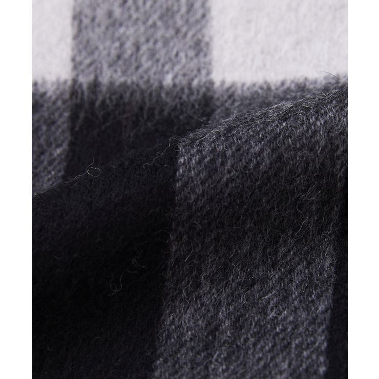 チェック柄ウールマフラー | MK MICHEL KLEIN homme | 詳細画像7 