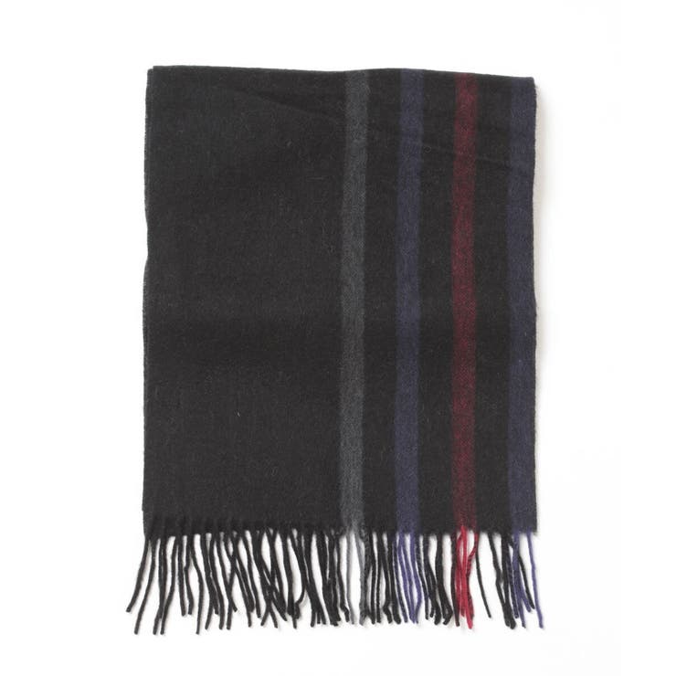 サイドストライプマフラー | MK MICHEL KLEIN homme | 詳細画像1 