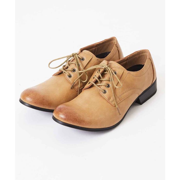 ベージュ（83） | スムースレザープレーントゥーシューズ | MK MICHEL KLEIN homme