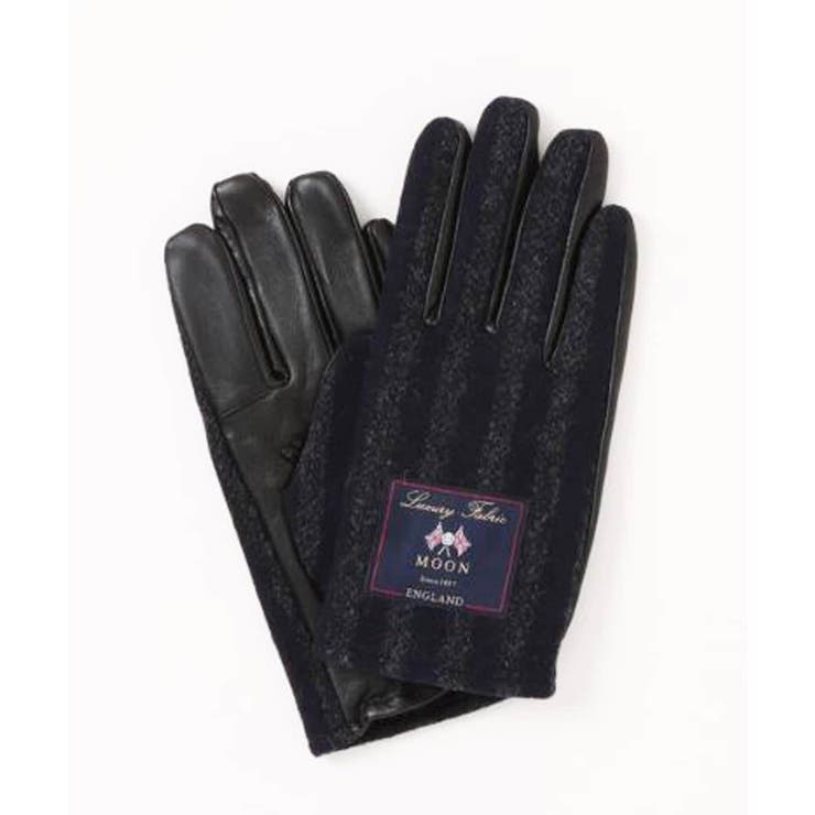 ネイビー | MOONツィードグローブ | MK MICHEL KLEIN homme