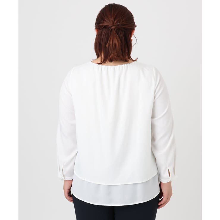 【大きいサイズ/11号サイズあり】2WAYブラウス | eur3 | 詳細画像10 