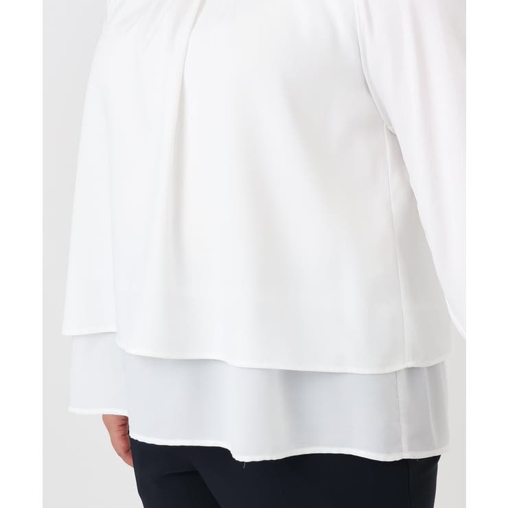 【大きいサイズ/11号サイズあり】2WAYブラウス | eur3 | 詳細画像15 