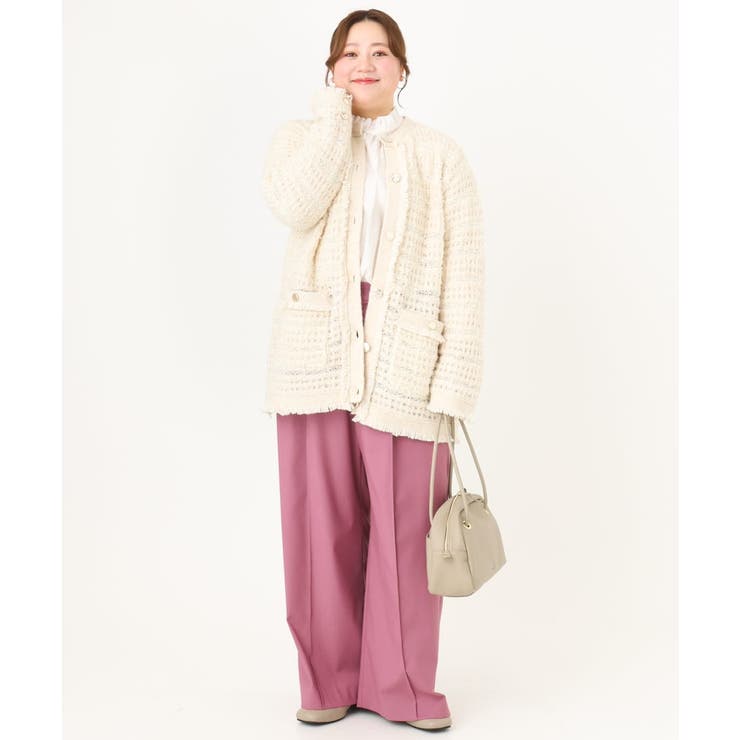 【大きいサイズ/11号サイズあり】フリルリボンブラウス | eur3 | 詳細画像19 