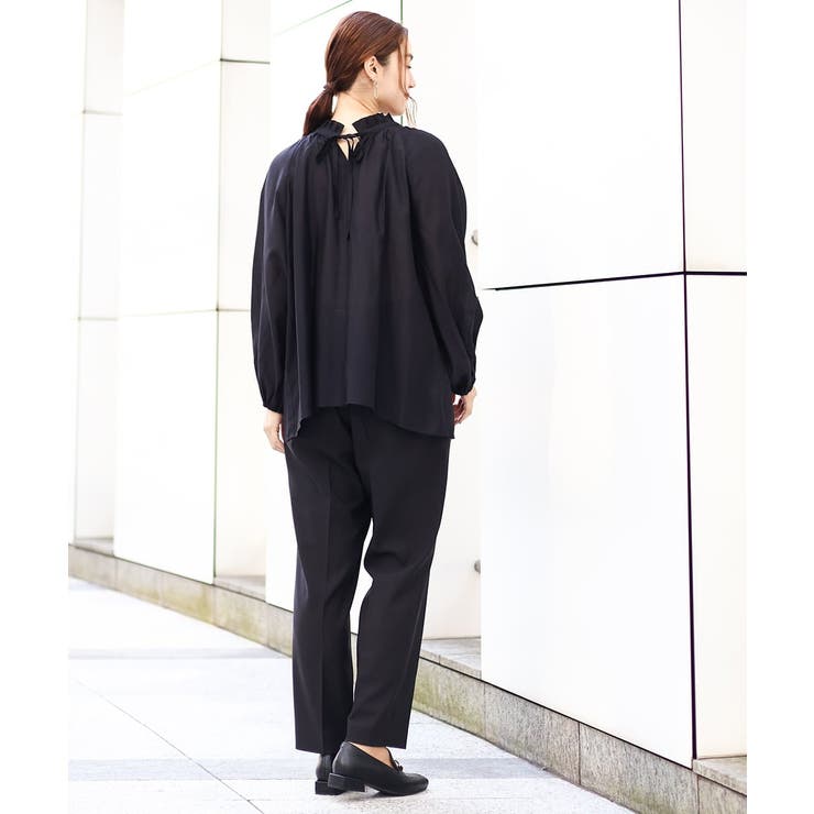 【大きいサイズ/11号サイズあり】フリルリボンブラウス | eur3 | 詳細画像31 