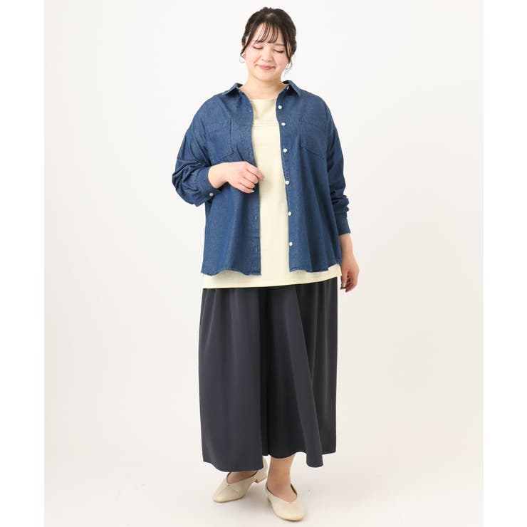 【大きいサイズ】デニムシャツ | eur3 | 詳細画像23 