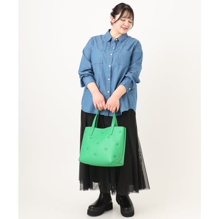 【大きいサイズ】デニムシャツ | eur3 | 詳細画像6 