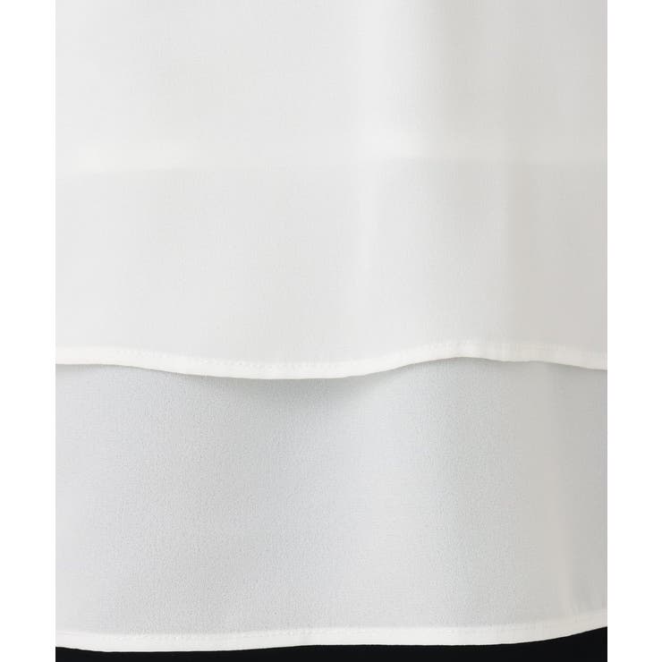 【大きいサイズ/11号サイズあり】2WAYジョーゼットブラウス | eur3 | 詳細画像10 